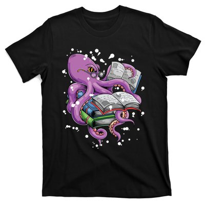 Reading Octopus T-Shirt