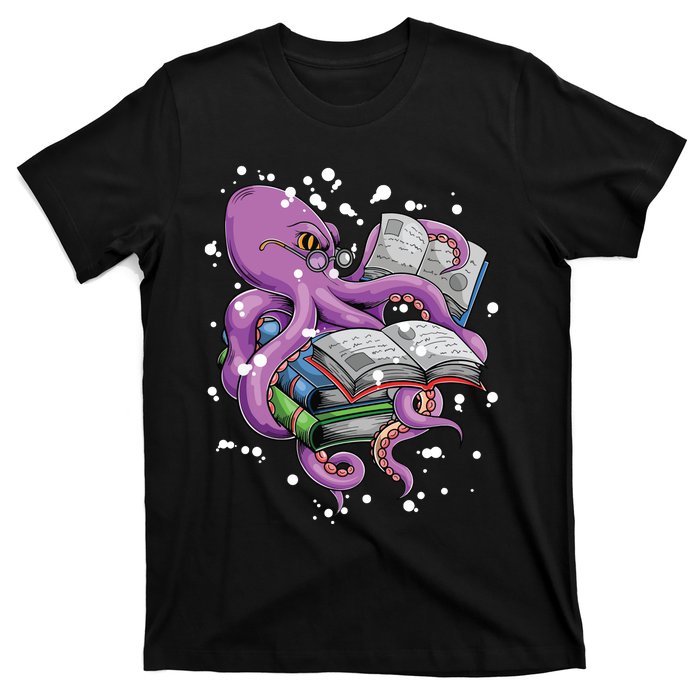 Reading Octopus T-Shirt