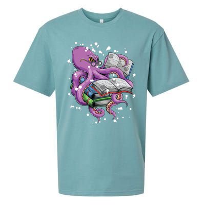 Reading Octopus Sueded Cloud Jersey T-Shirt