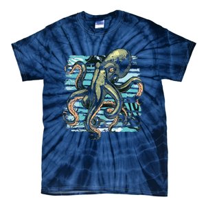 Retro Octopus Tie-Dye T-Shirt