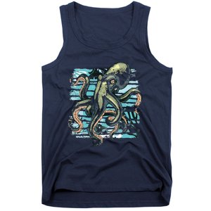 Retro Octopus Tank Top