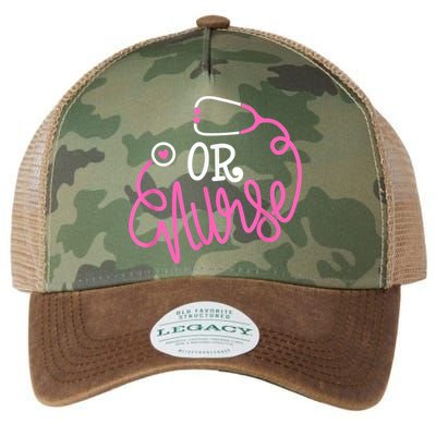 Registered Operating Room Nursing Stethoscope OR Nurse Legacy Tie Dye Trucker Hat