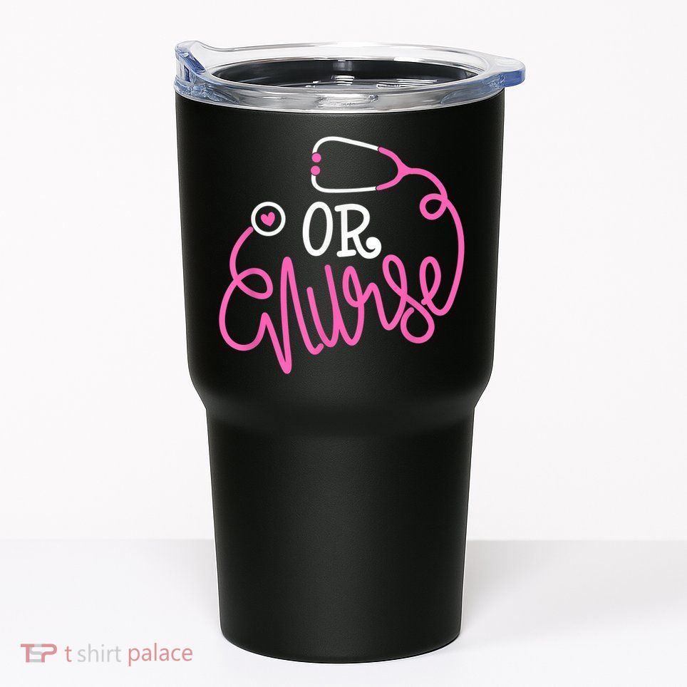 Registered Operating Room Nursing Stethoscope OR Nurse Tumbler