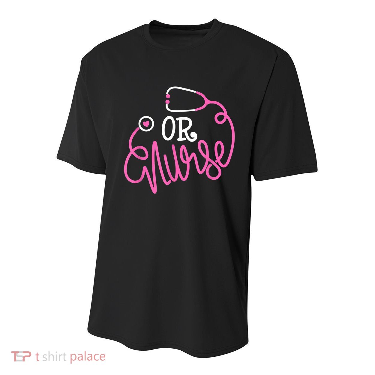 Registered Operating Room Nursing Stethoscope OR Nurse Youth Performance Sprint T-Shirt