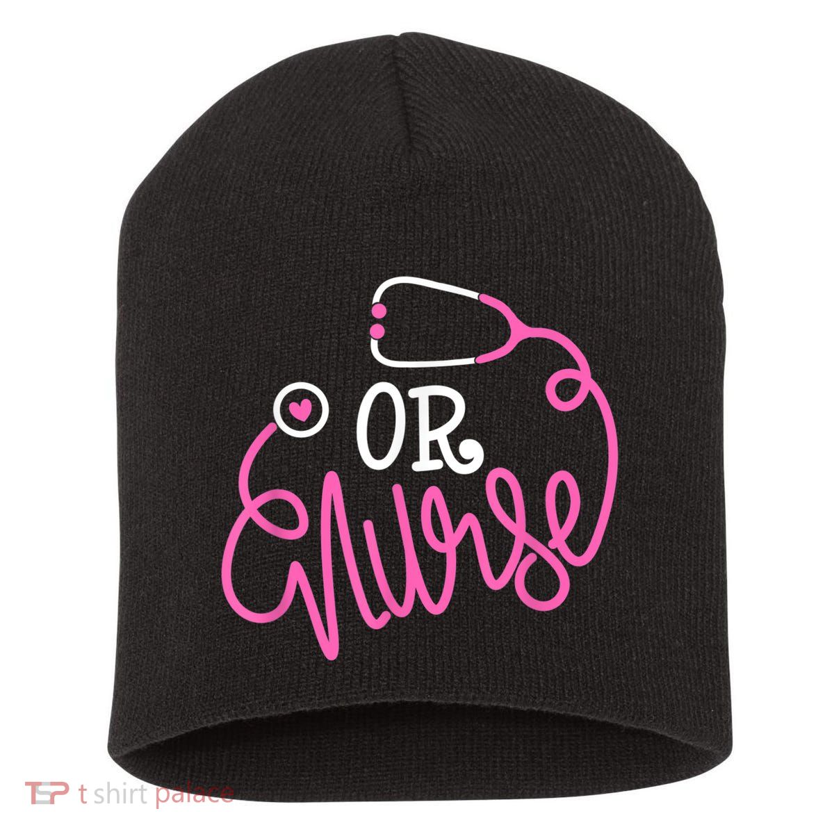 Registered Operating Room Nursing Stethoscope OR Nurse Short Acrylic Beanie