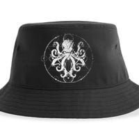 Retro Octopus Sustainable Bucket Hat