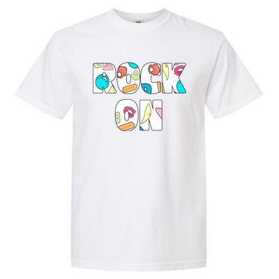 Rock On Rock Climbing Garment-Dyed Heavyweight T-Shirt