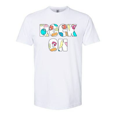 Rock On Rock Climbing Softstyle CVC T-Shirt