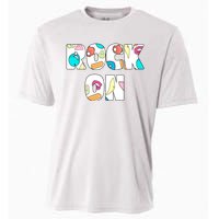 Rock On Rock Climbing Cooling Performance Crew T-Shirt