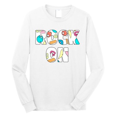 Rock On Rock Climbing Long Sleeve Shirt