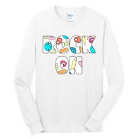 Rock On Rock Climbing Tall Long Sleeve T-Shirt