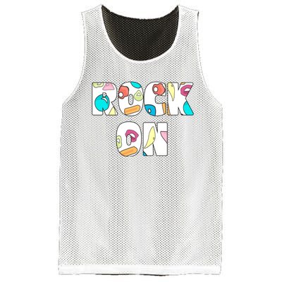 Rock On Rock Climbing Mesh Reversible Basketball Jersey Tank