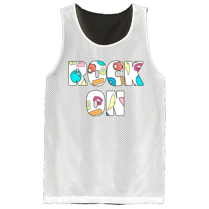 Rock On Rock Climbing Mesh Reversible Basketball Jersey Tank