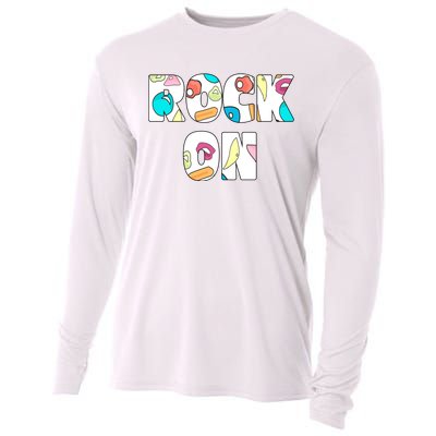 Rock On Rock Climbing Cooling Performance Long Sleeve Crew