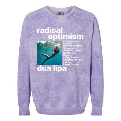 Radical Optimism Colorblast Crewneck Sweatshirt