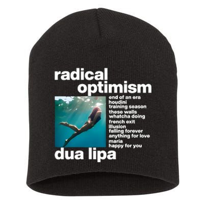 Radical Optimism Short Acrylic Beanie