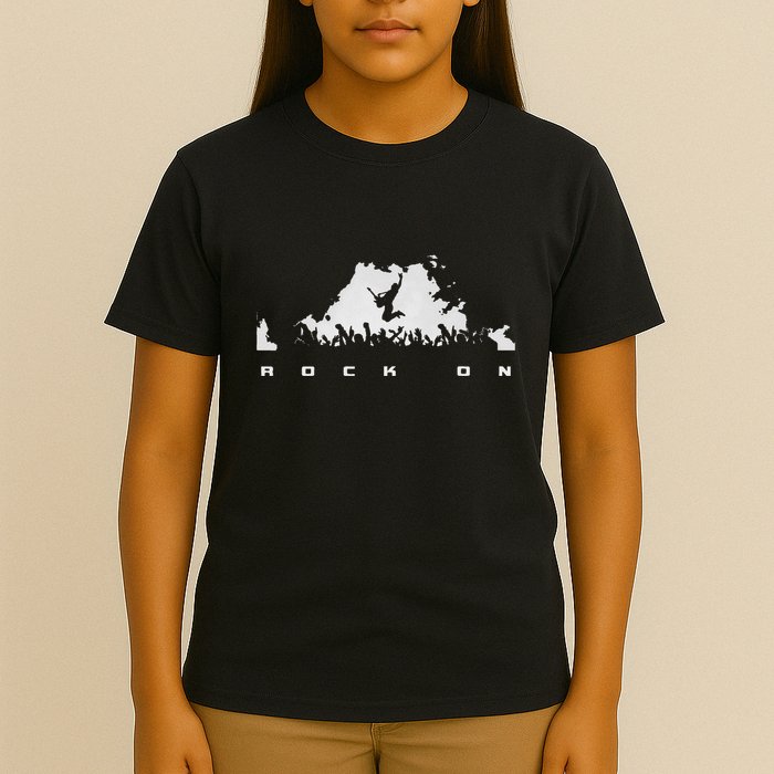 Rock On Rock And Roll Guitar Player T-Shirt