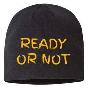 Ready O R Not Fugee Sustainable Beanie