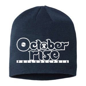 Red October Rise Philly Shirt Philadelphia Baseball Sustainable Beanie