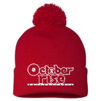 Red October Rise Philly Shirt Philadelphia Baseball Pom Pom 12in Knit Beanie