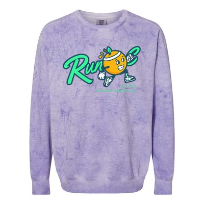 Run Oc Colorblast Crewneck Sweatshirt