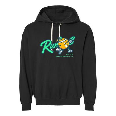 Run Oc Garment-Dyed Fleece Hoodie