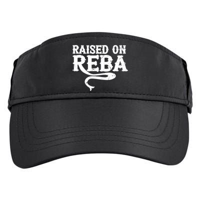 Raised On Reba Vintage Adult Drive Performance Visor