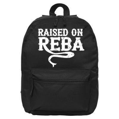 Raised On Reba Vintage 16 in Basic Backpack