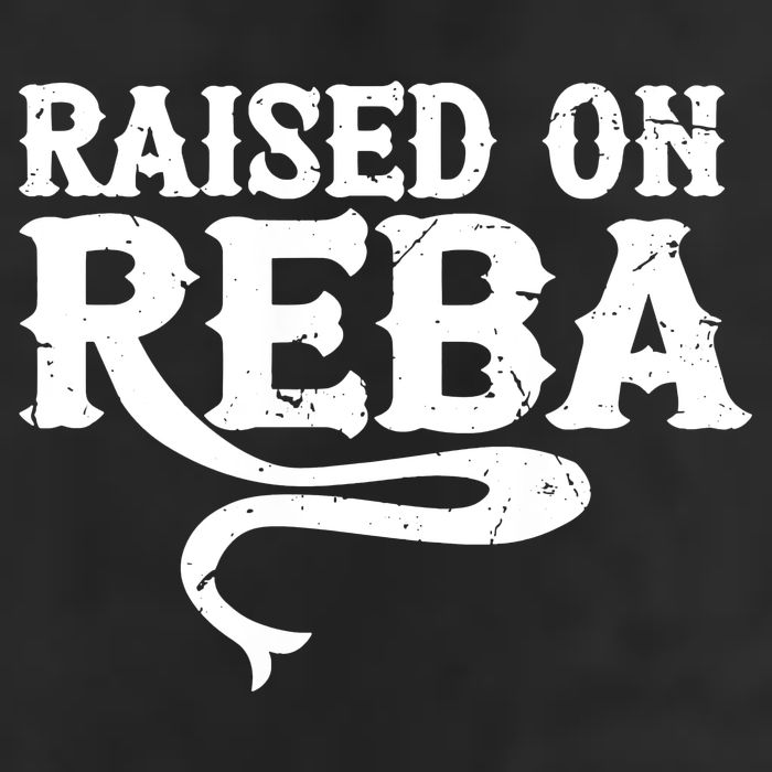 Raised On Reba Vintage Golf Towel