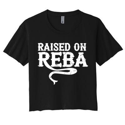 Raised On Reba Vintage Crop Top