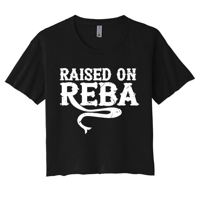 Raised On Reba Vintage Crop Top