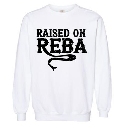 Raised On Reba Vintage Garment-Dyed Sweatshirt