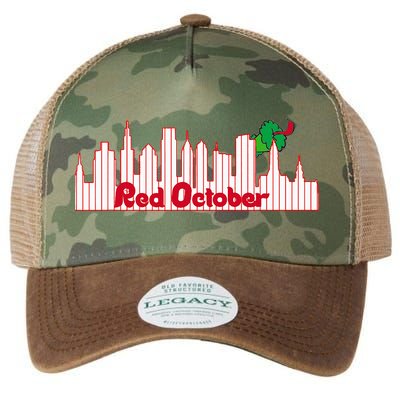 Red October Legacy Tie Dye Trucker Hat