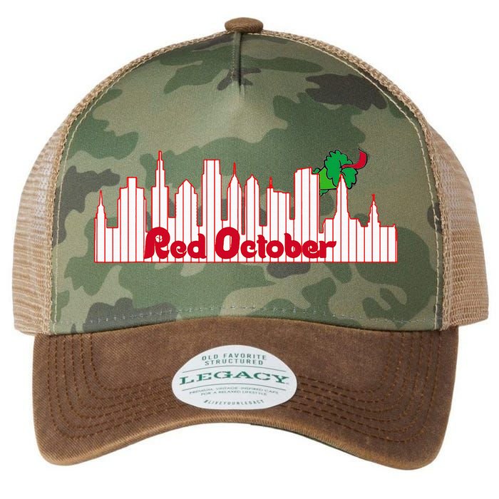 Red October Legacy Tie Dye Trucker Hat