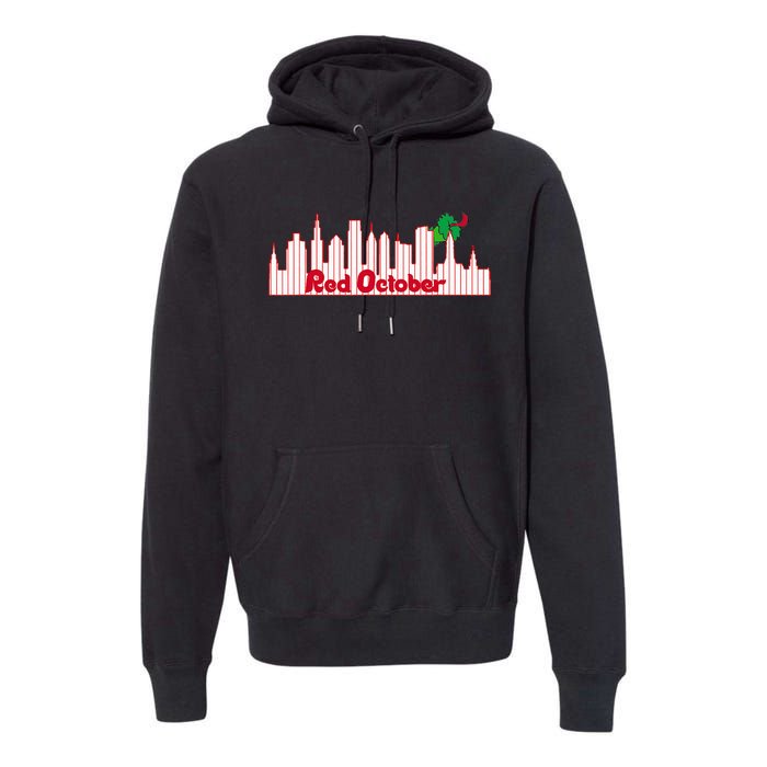 Red October Premium Hoodie