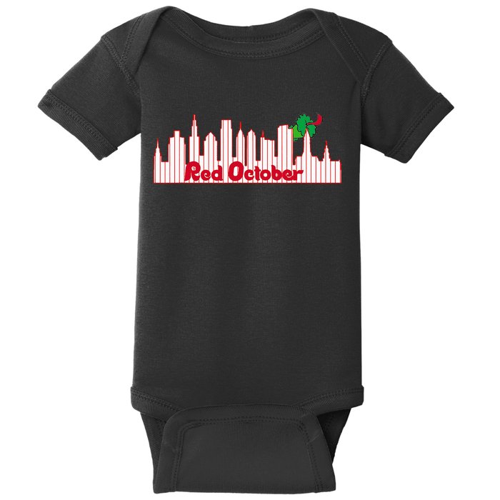 Red October Baby Bodysuit