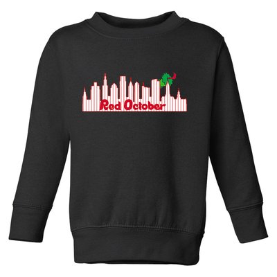 Red October Toddler Sweatshirt