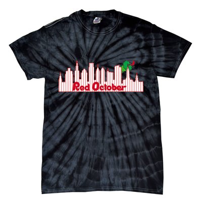 Red October Tie-Dye T-Shirt
