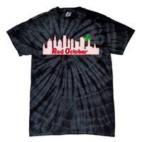 Red October Tie-Dye T-Shirt