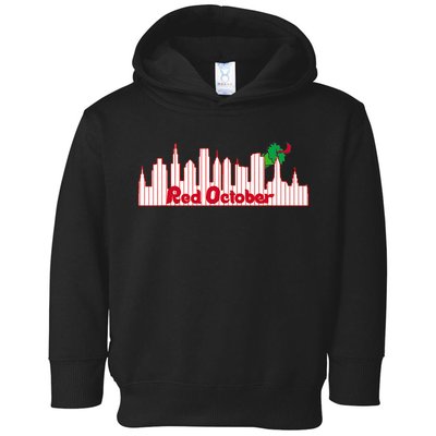 Red October Toddler Hoodie