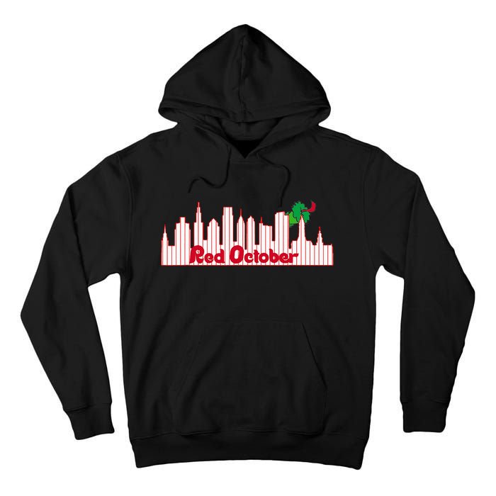 Red October Tall Hoodie