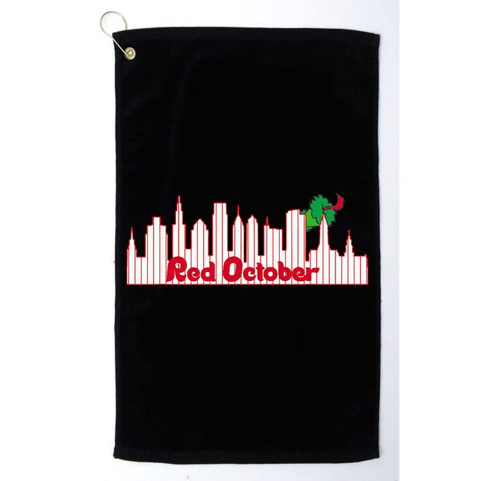 Red October Golf Towel