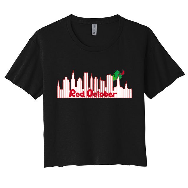 Red October Crop Top