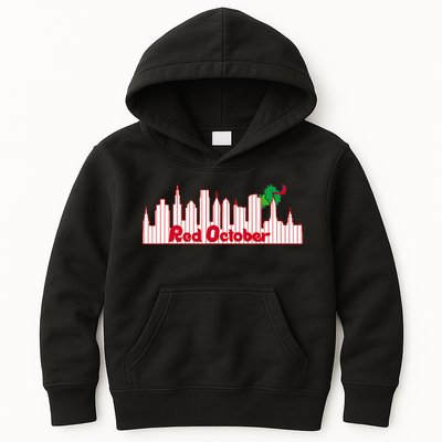 Red October Kids Hoodie