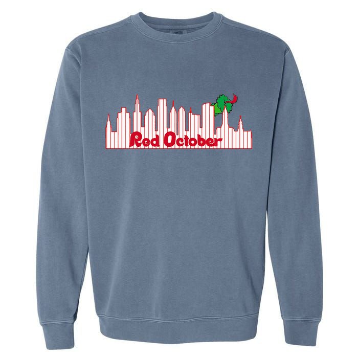 Red October Garment-Dyed Sweatshirt