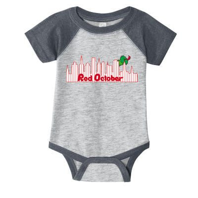 Red October Infant Baby Jersey Bodysuit