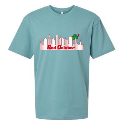 Red October Sueded Cloud Jersey T-Shirt