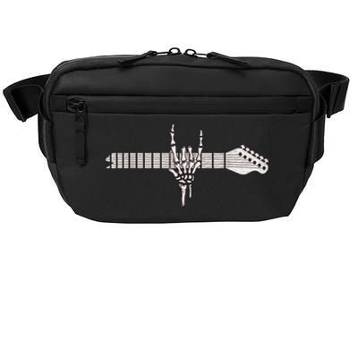 Rock On Rock Star Guitar Skeleton Hand Crossbody Pack