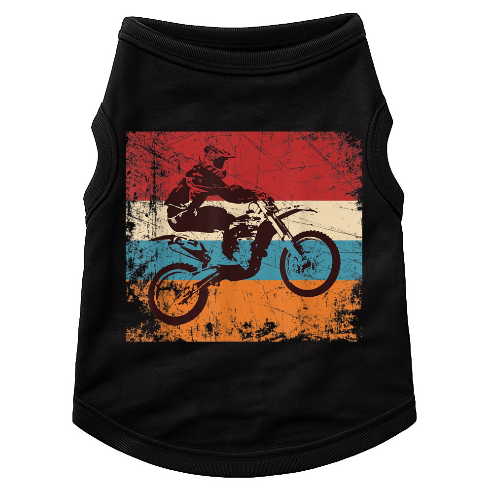 Retro Off Road Motorcycle Motocross Enduro Doggie Tank
