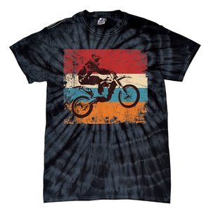 Retro Off Road Motorcycle Motocross Enduro Tie-Dye T-Shirt